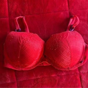 NWT Victorias Secret Red Bra 38D